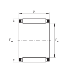 滾針及保持架組件 K60X75X42, 根據(jù) DIN 5405-1/ISO 3030 標(biāo)準(zhǔn)