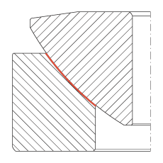 推力關(guān)節(jié)軸承 GE15-AW, 根據(jù) DIN ISO 12 240-3 標(biāo)準(zhǔn)，免維護