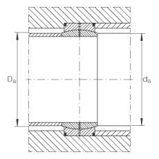 關節軸承 GE17-DO, 根據 DIN ISO 12 240-1 標準，需維護